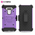 Shockproof 3 in 1 Dual Hybrid PC+TPU Mobile Phone Cover for LG V20 Heavy Duty Case